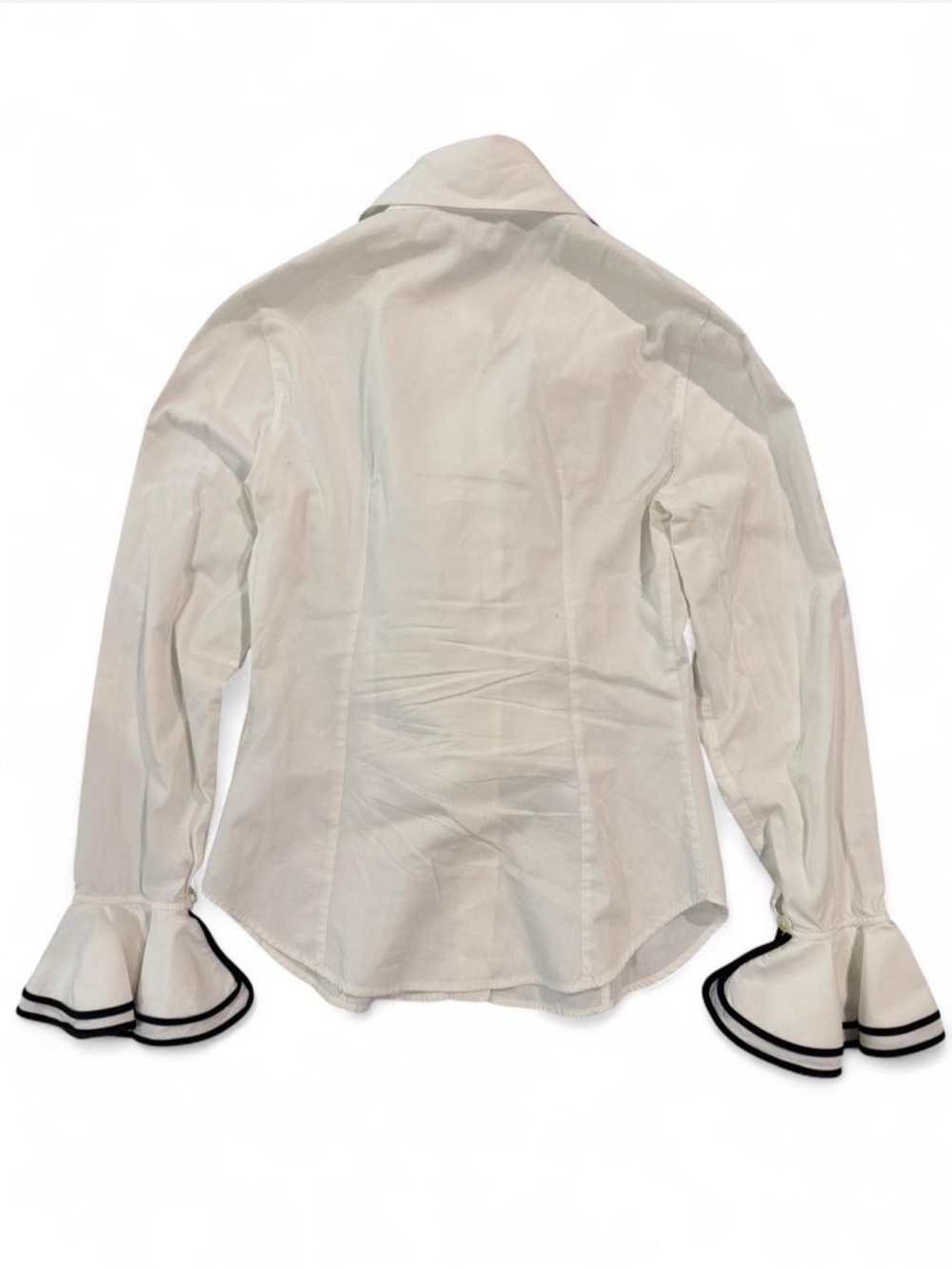 Anne Fontaine Paris FR 38 Button Down with Ruffles - Picture 4 of 10